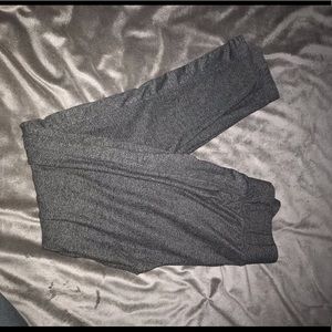 Grey Target jogger sweatpants.